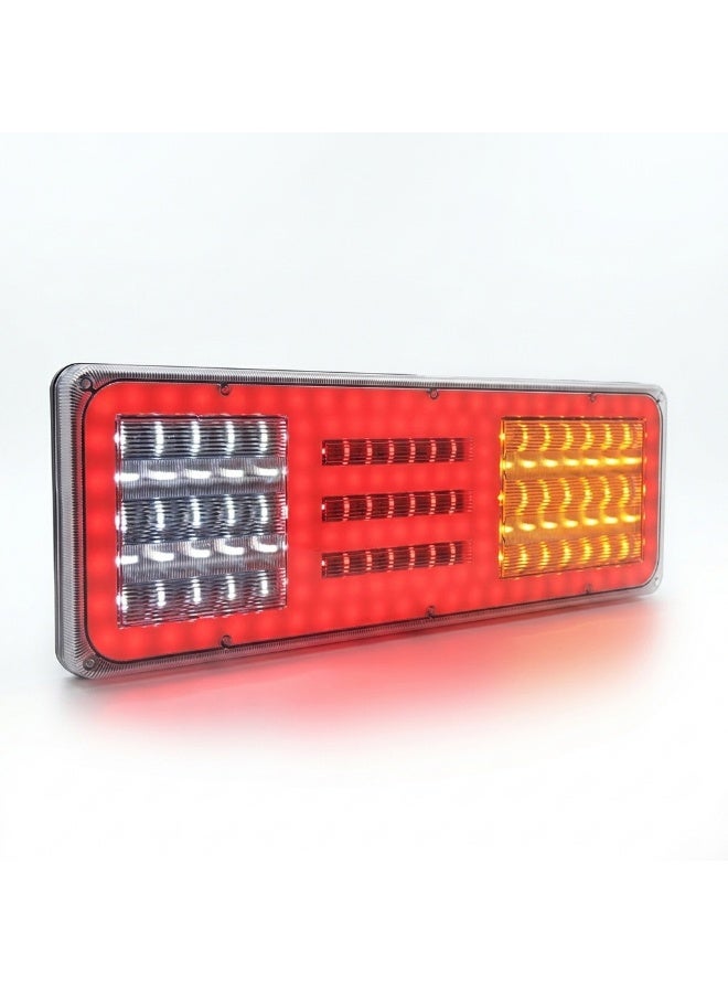 24V Reverse Light (2 pieces) - Rear Light, Rear Brake Light, Signal Light for Trucks and Trailers - Image 1