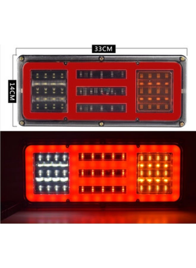 24V Reverse Light (2 pieces) - Rear Light, Rear Brake Light, Signal Light for Trucks and Trailers - Image 3