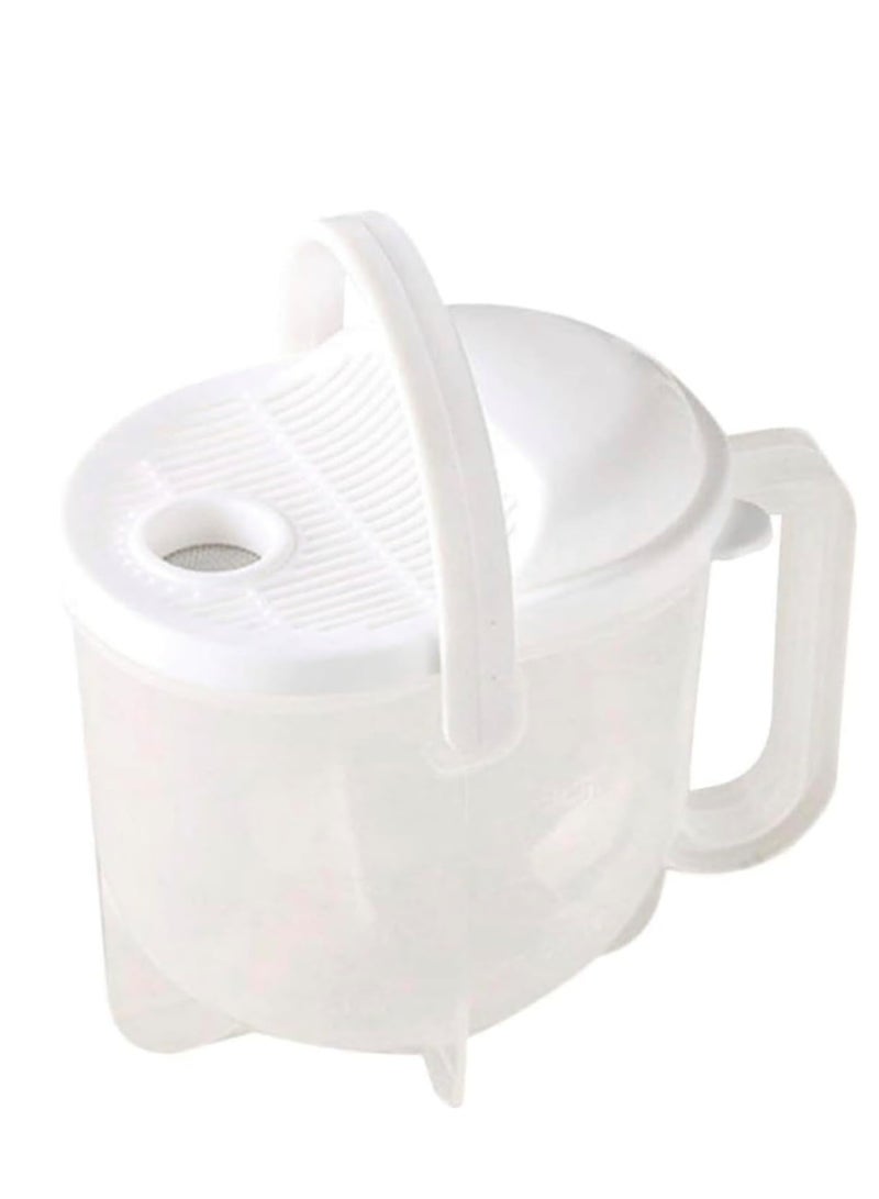 Multi-purpose rice washing strainer - perfect bowl for cleaning vegetables, grains, fruits, and pasta - Image 1