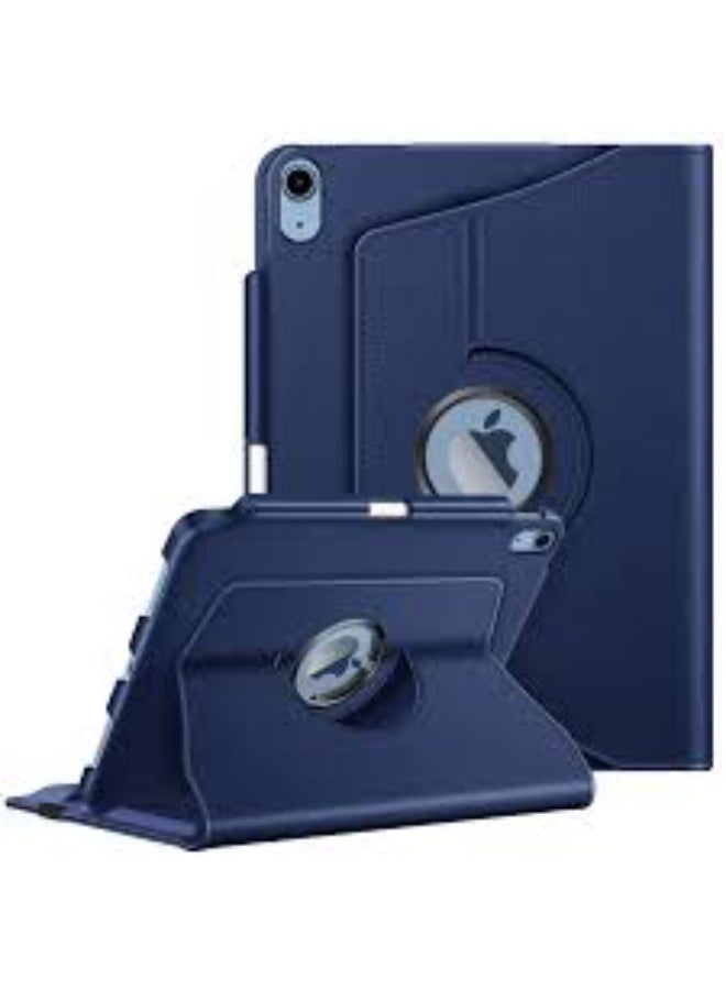360° Rotating Navy Blue Case for iPad Air 10.9" (5th/4th Gen) – Pencil Holder & Auto Sleep/Wake Functionality - Image 1