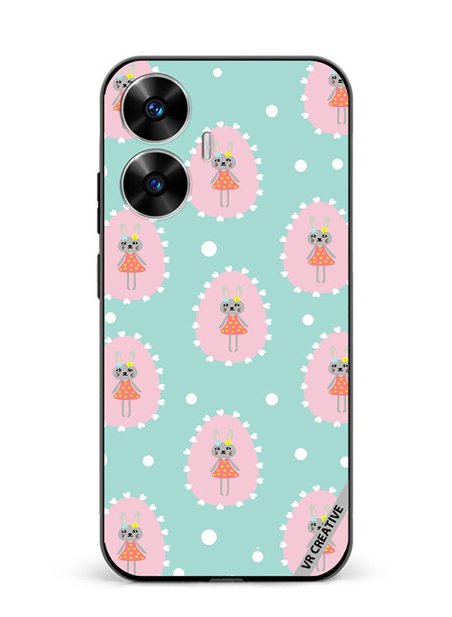 VR CREATIVE Protective Case Cover For Realme C55 Mix Pattern Design Multicolour - Image 1