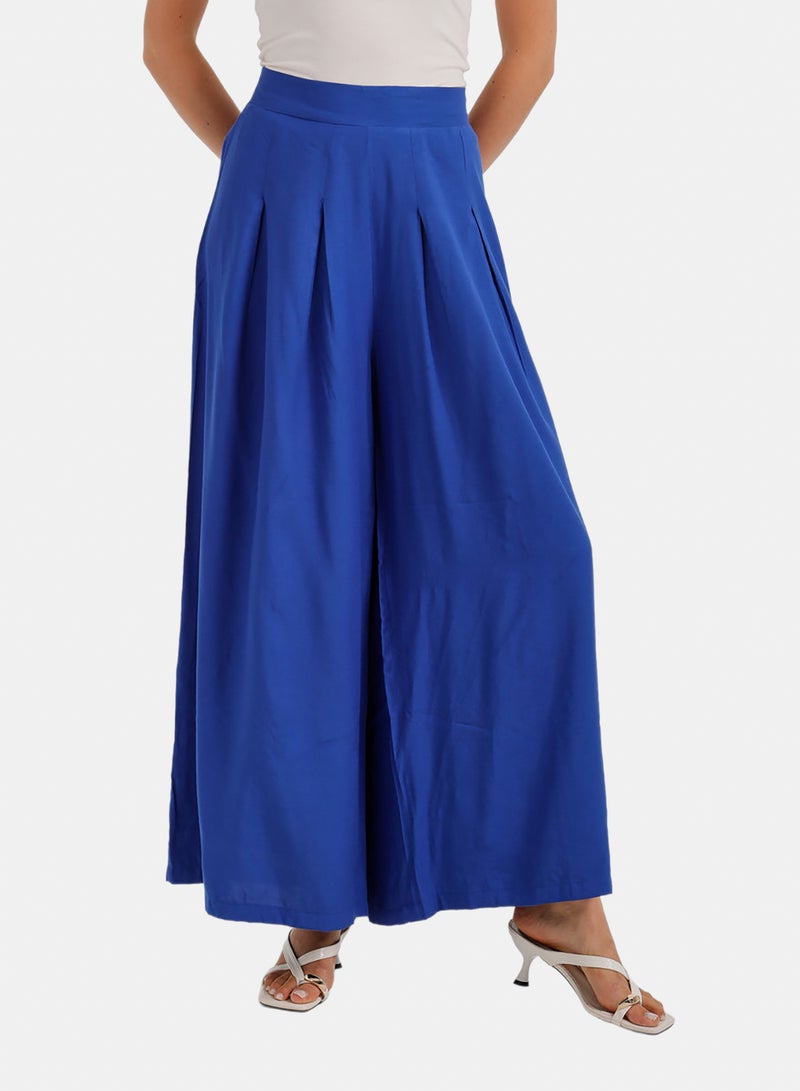 Carina Flowy Pleated Pants - Image 1