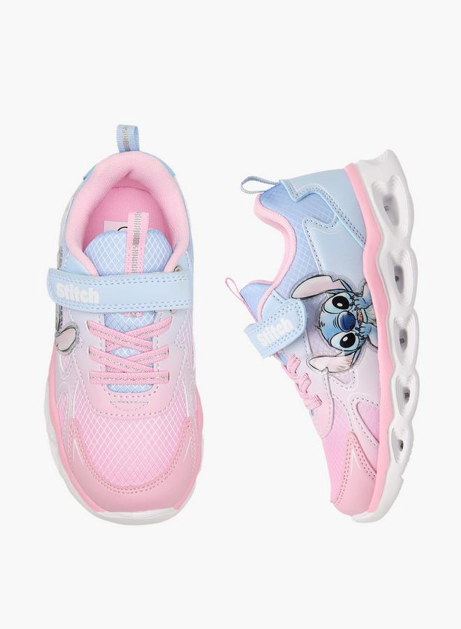 Disney Girls Light-Up Ankle Sneakers - Image 1