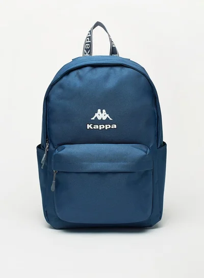Kappa Logo Detail Backpack with Adjustable Shoulder Straps