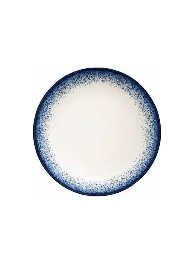 Kutahya Starry Dreams Porcelain Round Deep Dinner Plate Blue and White 21cm BNTS21CK890004 - Image 1