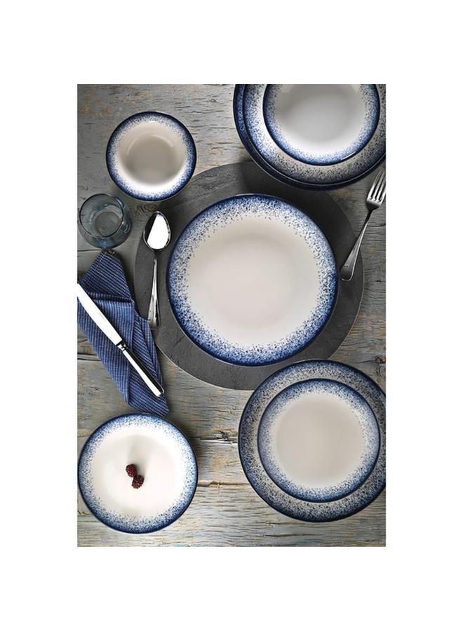 Kutahya Starry Dreams Porcelain Round Deep Dinner Plate Blue and White 21cm BNTS21CK890004 - Image 2