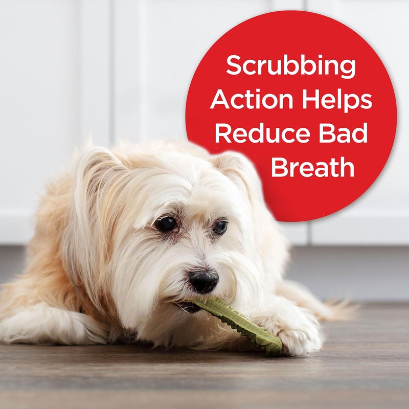 Milk-Bone Fresh Breath Brushing Chews, 48 Mini Daily Dental Dog Treats Scrubbing Action Helps Clean Teeth - Image 3