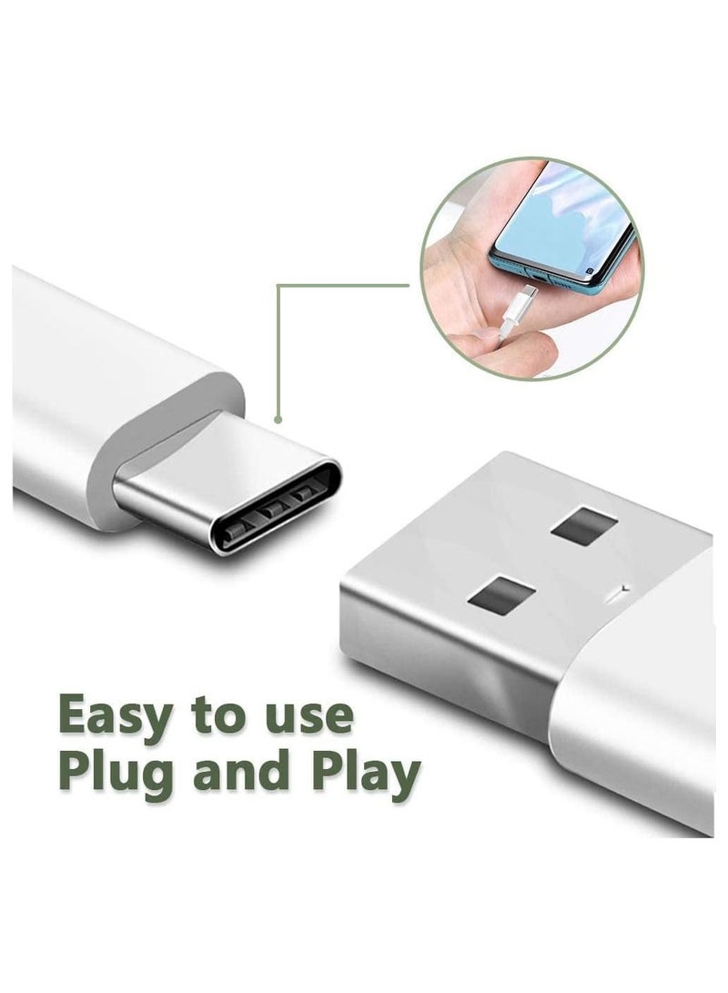 USB Type-C Cable 2pack 6ft Fast Charging 5A Quick Charger Cord, Type C to A Cable 6 Foot Compatible Samsung Galaxy S10 S9 S8 Plus, Braided Fast Charging Cable for Note 10 9 8 - Image 2