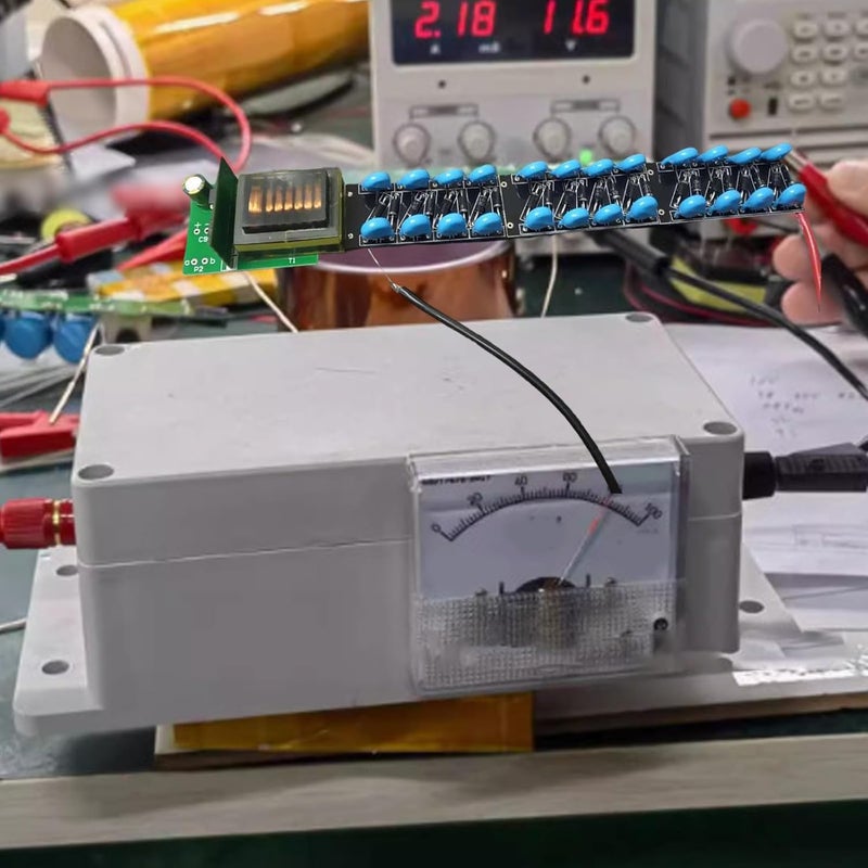 High Voltages Generator DC5V-12V to 10kV 10000V for Electric Fly Swatters with Long Discharge Time Up to 3 Hours Step Up Power Unit High-Voltage Generator - Image 3