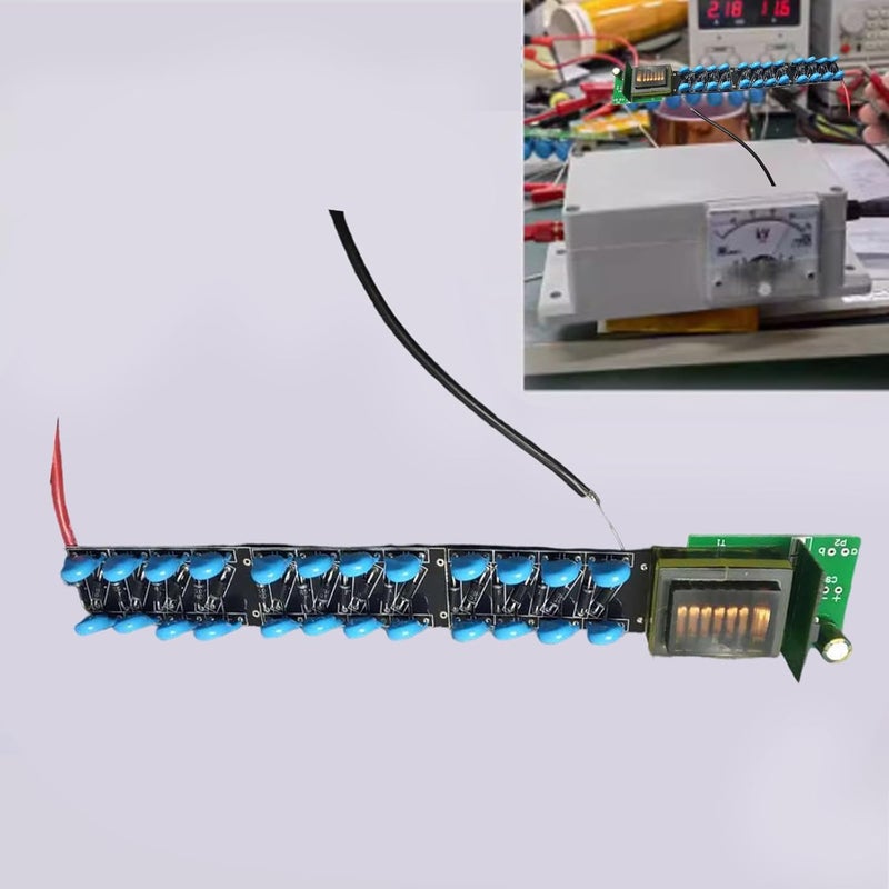 High Voltages Generator DC5V-12V to 10kV 10000V for Electric Fly Swatters with Long Discharge Time Up to 3 Hours Step Up Power Unit High-Voltage Generator - Image 2