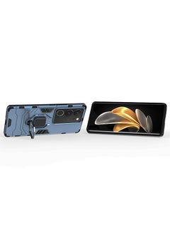 X-level Phone Case Cover Compatible with VIVO V29 5G/V29Pro/S17/S17Pro/S17T with Magnetic Car Mount Ring Holder Kickstand & Shockproof Military Grade Drop Proof Protection Sturdy Bumper Protective Back Cover  - Image 3