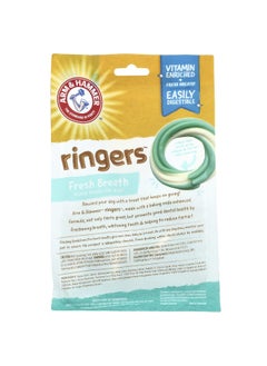Arm & Hammer Arm & Hammer, Ringers, Fresh Breath Dental Treats For Dogs, Medium, Mint, 5 Pieces, 6.2 oz (175 g)  - Image 2