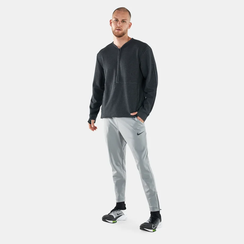Nike Men's Dri-FIT Half-Zip Training Restore Long-Sleeve T-Shirt