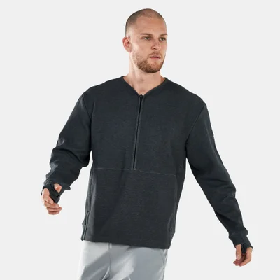 Nike Men's Dri-FIT Half-Zip Training Restore Long-Sleeve T-Shirt
