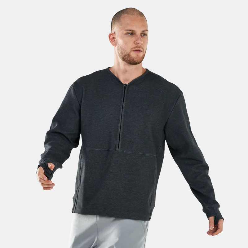 Nike Men's Dri-FIT Half-Zip Training Restore Long-Sleeve T-Shirt