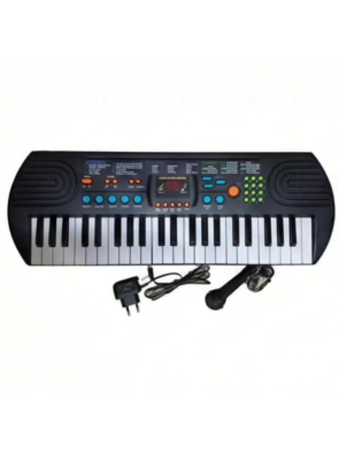 54-Key Electronic Keyboard, Kids musical keyboard, Canto 54-Key Electronic Keyboard for Beginners and Kids with Microphone & Power Adapter - Image 1