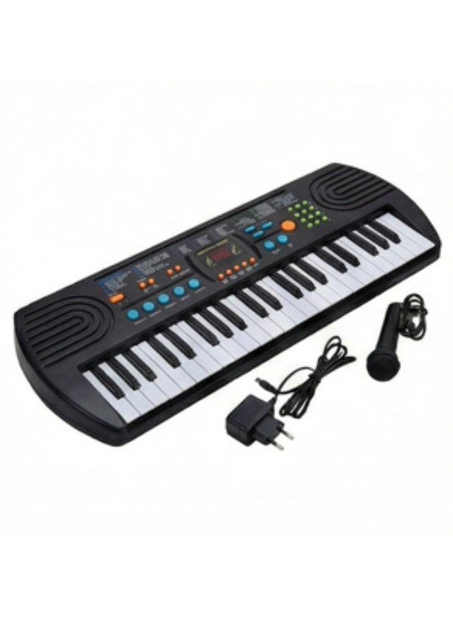 54-Key Electronic Keyboard, Kids musical keyboard, Canto 54-Key Electronic Keyboard for Beginners and Kids with Microphone & Power Adapter - Image 2