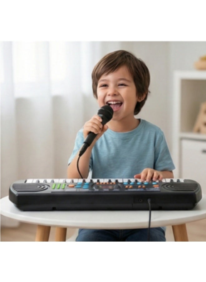 54-Key Electronic Keyboard, Kids musical keyboard, Canto 54-Key Electronic Keyboard for Beginners and Kids with Microphone & Power Adapter - Image 5