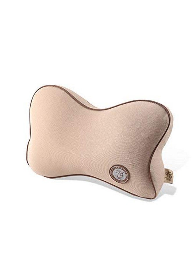 GiGi G-1077 GiGi Memory Foam Car Neck Pillow Car Headrest,Head Pillow,Rest Pillow,Protect Neck (Apricot) - Image 1