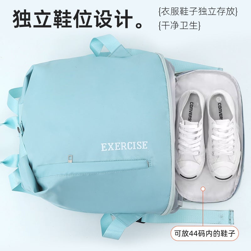 Summer Swimming Bag Portable Dry And Wet Separation Sports Fitness Men'S Storage Bag Beach Backpack - Image 3
