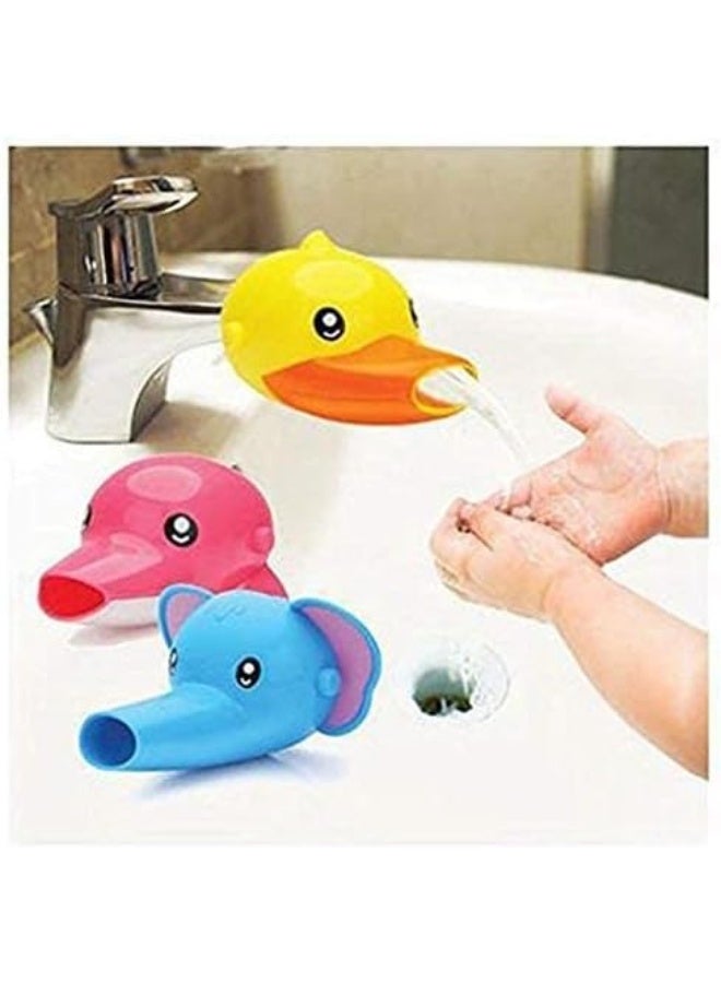 Inchant Kids Faucet Handle Extender Sink Extender for Toddler, Baby, Children Safe and Fun Hand-washing Solution, Cartoon Faucet Extender - Make Your Kids Love Hand Washing - Bathroom Accessory (Duck Style) - Image 3