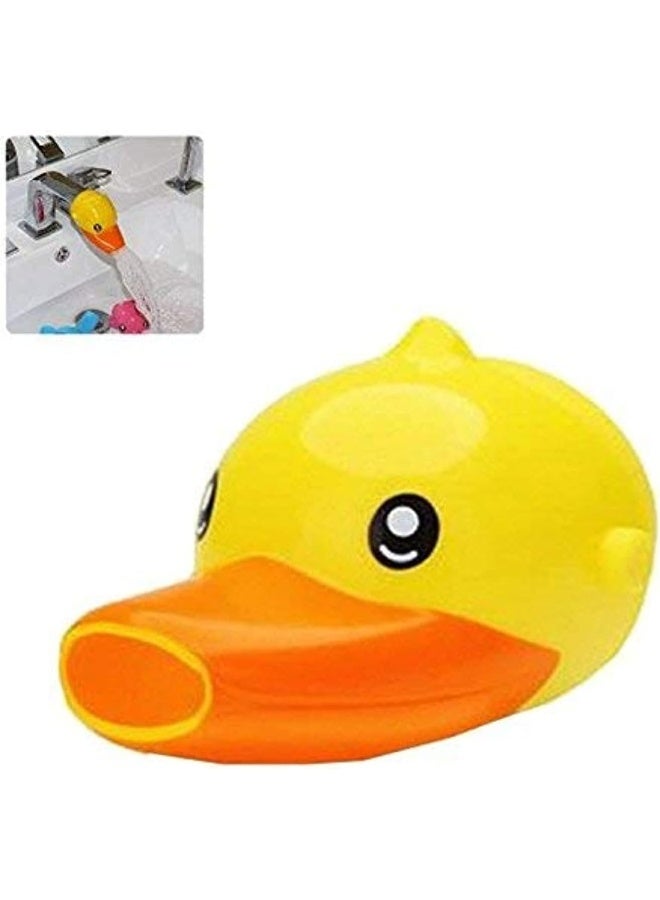 Inchant Kids Faucet Handle Extender Sink Extender for Toddler, Baby, Children Safe and Fun Hand-washing Solution, Cartoon Faucet Extender - Make Your Kids Love Hand Washing - Bathroom Accessory (Duck Style) - Image 1