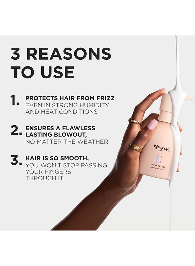 KERASTASE Gloss Absolu Frizz Glaze Cream, 240Ml - Image 4