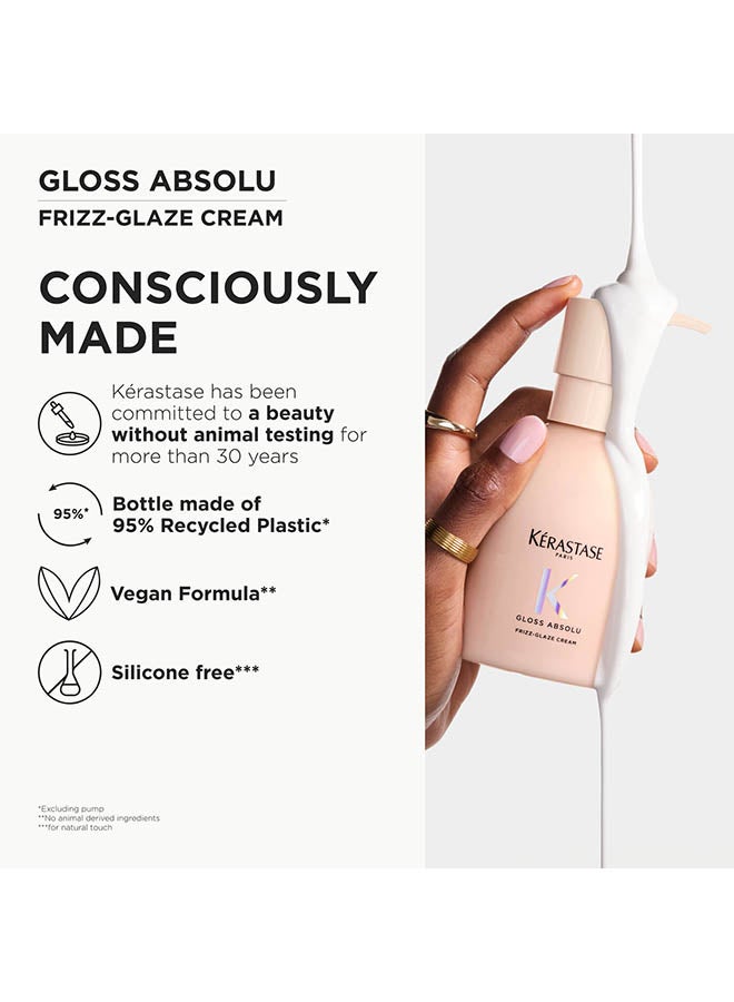 KERASTASE Gloss Absolu Frizz Glaze Cream, 240Ml - Image 5