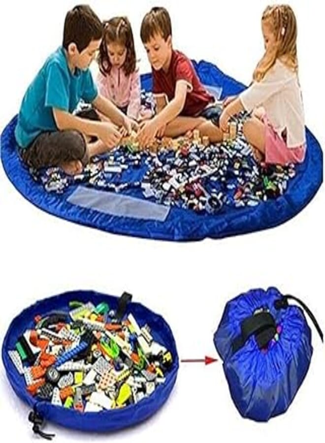 Moro Moro Portable Kids Children Baby Play Mat Large Bags Toys Organizer Blanket Rug Boxes For Lego Toys