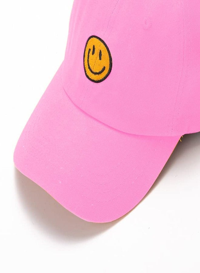 Missby Unisex Cotton Cap (CAP-015_Pink_Free Size) - Image 3