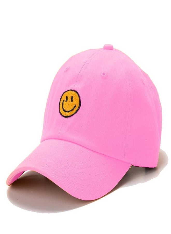 Missby Unisex Cotton Cap (CAP-015_Pink_Free Size) - Image 1