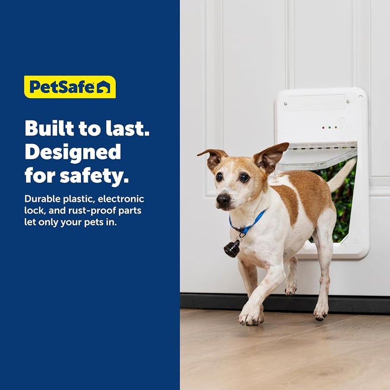 PetSafe Electronic SmartDoor - Collar Activated Dog and Cat Door - Small to Large Pets - Image 5