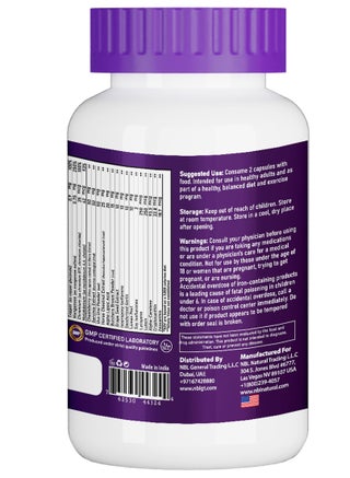 Women's Multivitamin and Multimineral for Active Women 120 Capsules - view 3