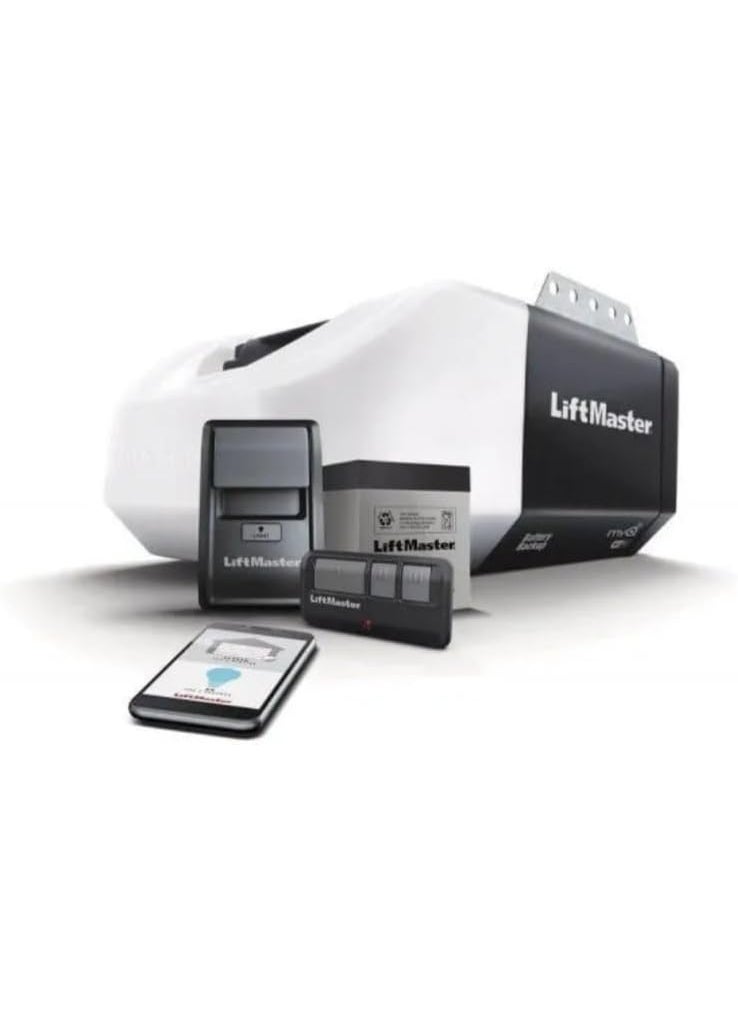 LiftMaster Liftmaster 81602 WiFi DC 12 HP Chain Drive Battery Backup Garage Opener No Rail 