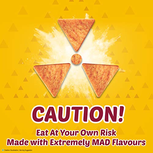 Bingo! Mad Angles Achaari Masti – Desi Mango Pickle Flavour Crunchy Triangle Chips | Tasty Snack for Any Time Cravings, 64g/60g (weight May Vary) - Image 5