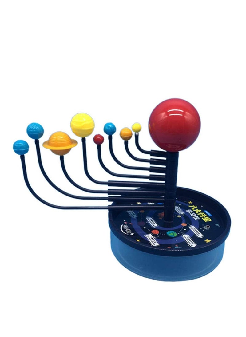 Generic - Educational Solar System Model Kit for Kids Nine Planets Planetarium Learning Toy Glow in the Dark Science Project for Children Fun STEM Activity for Boys and Girls - Image 1