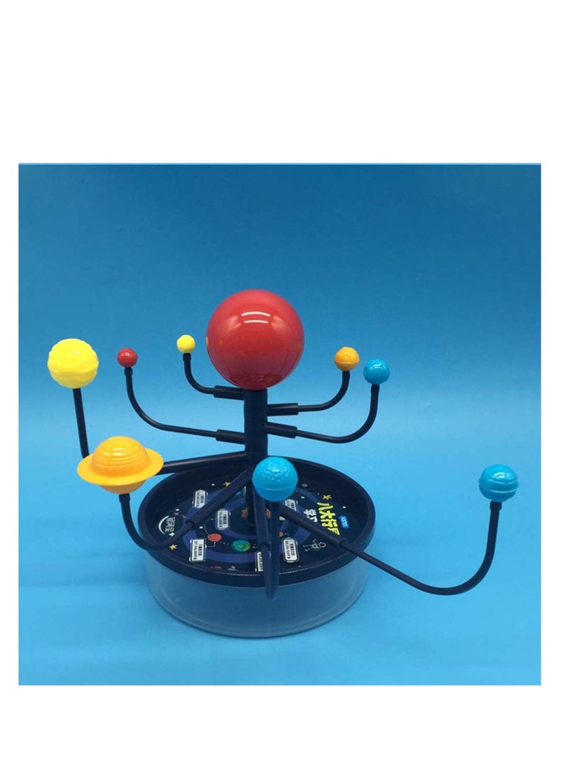 Generic - Educational Solar System Model Kit for Kids Nine Planets Planetarium Learning Toy Glow in the Dark Science Project for Children Fun STEM Activity for Boys and Girls - Image 1