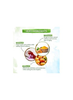 Mamaearth Mamaearth Ubtan Face Pack Mask for Fairness, Tanning & Glowing Skin with Saffron, Turmeric & Apricot Oil, 100g  - Image 3