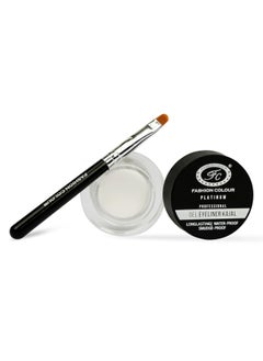 Fashion Colour Professional Gel Eyeliner Kajal Long Lasting Waterproof Smudge-Proof Smooth Gliding 6g (White)  - Image 1