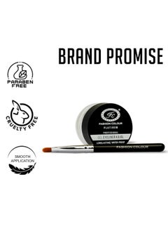 Fashion Colour Professional Gel Eyeliner Kajal Long Lasting Waterproof Smudge-Proof Smooth Gliding 6g (White)  - Image 4