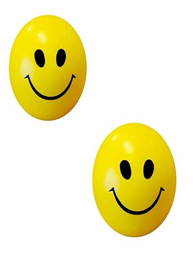 TT Stress Reliver Stress Reliver Cute Funny Emoji Smiley Ball 7 cm - 70 mm (Yellow) ( Pack of 2). - Image 1
