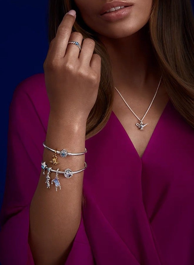 تشوميل ديزني " علاء الدين " الأميرة ياسمين 925 سوار فضة - Image 3