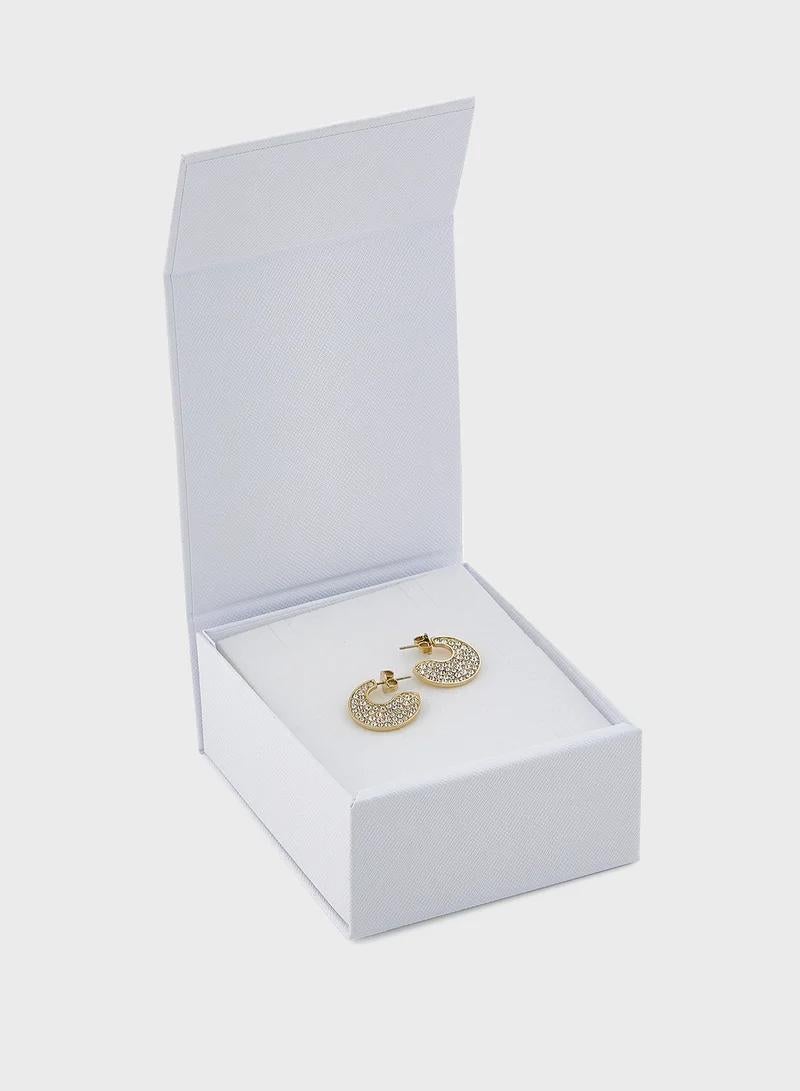 جس أقراط هووب صيفية مزهرة - Image 3