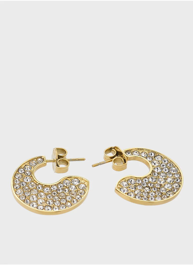 GUESS Blooming Summer Hoop Earrings