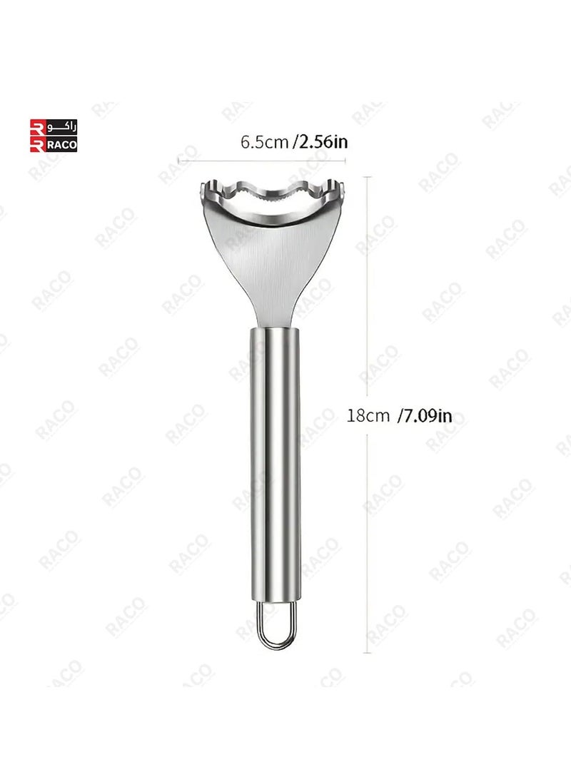 RACO - Corn Peeler, Corn Stripper Corn Cob Stripper Tool, Premium Stainless Steel Corn Thresher with Ergonomic Handle, Kitchen Gadget - Image 1