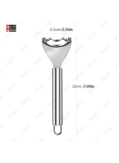 RACO Corn Peeler, Corn Stripper Corn Cob Stripper Tool, Premium Stainless Steel Corn Thresher with Ergonomic Handle, Kitchen Gadget  - Image 5