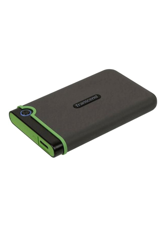 Transcend 1TB Storejet 25M3S rugged 2,5inches USB 3.1 Gen 1 interface Iron Gray, TS1TSJ25M3S 1 TB - Image 1