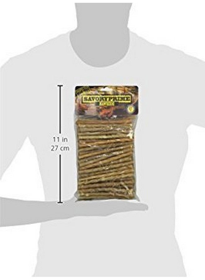 Savory Prime Rawhide 100% Beef Hide Natural Twist Sticks, 5 Inches - Image 2