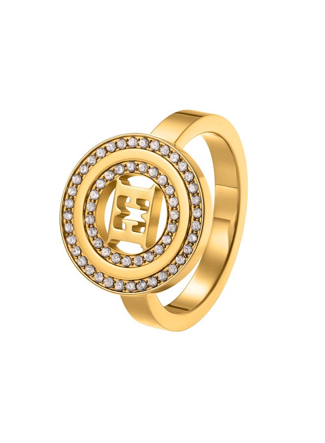 ESCADA Scarlett Gold Plated Ring for Women 56mm - Image 1