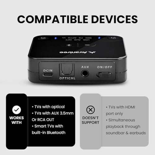 Avantree HT4186 Series - Wireless Earbuds for TV (Old Version) - Image 3